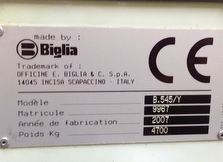 sales  BIGLIA B545Y uzywany