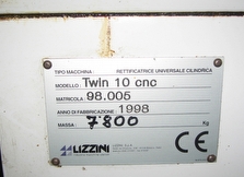 sales  LIZZINI TWIN-CNC uzywany